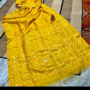 Saari27:Tussar Jamdani with blouse piece