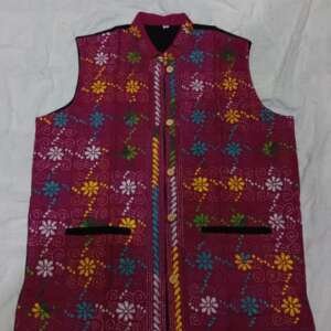 Kantha Stitch Jacket